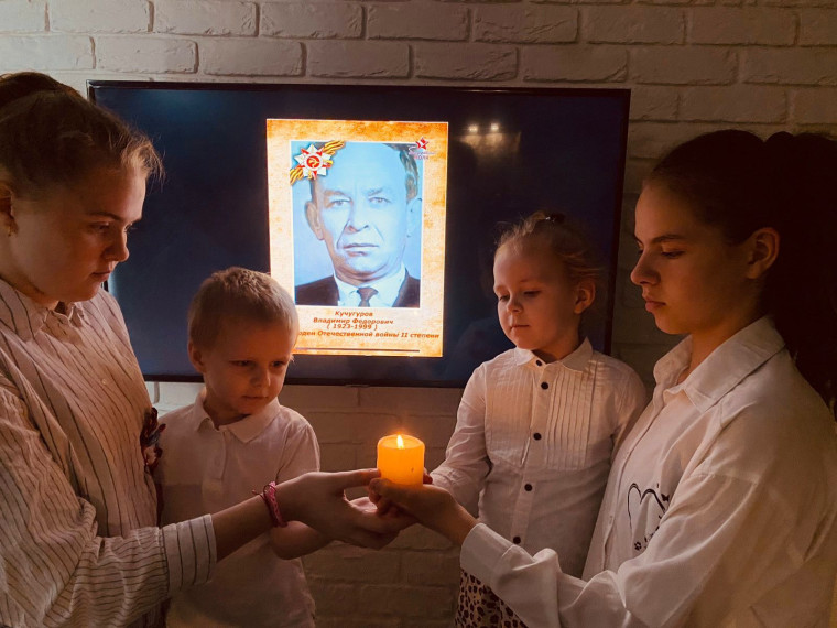 Акция #Свеча памяти#.